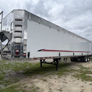Wilkens Walking Floor semi-trailer with Keith RF II drive unit (20-502) - nose view