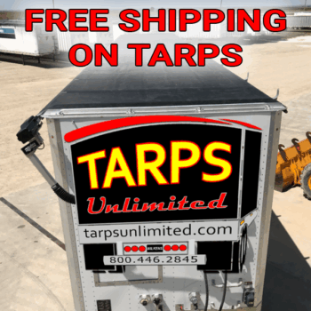 Tarps Unlimited offers FREE SHIPPING ON TARPS